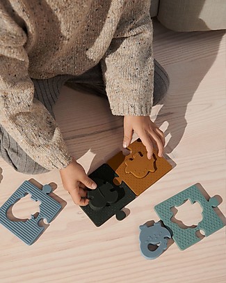 Liewood Bodil Puzzle in Silicone - Multi Mix - Ottimo per lo Sviluppo Psicofisico Puzzle