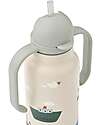 Liewood Borraccia in Acciaio con Manici Kimmie - 250 ml - Sailing - Sandy Borracce Termiche