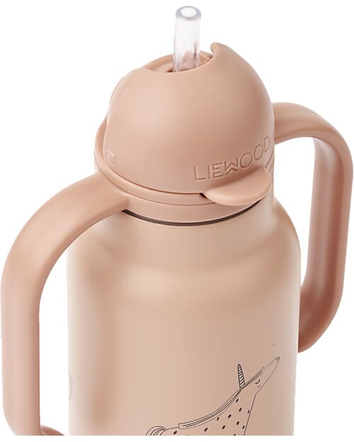 Liewood Borraccia in Acciaio con Manici Kimmie - 250 ml - Unicorni - Pale Tuscany Borracce Termiche