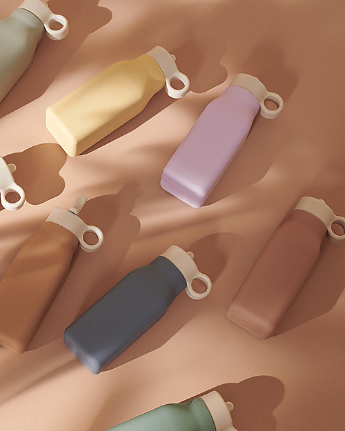 Liewood Borraccia in Silicone Rosa - Gatto - 350 ml Borracce non Termiche