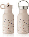 Liewood Borraccia Termica Bimbi in Acciaio con Doppio Tappo - 350 ml - Confetti Borracce Termiche