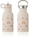 Liewood Borraccia Termica Bimbi in Acciaio con doppio tappo 350 ml - Rainbow Love Borracce Termiche