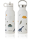 Liewood Borraccia Termica Bimbi in Acciaio con Due Tappi - 500 ml - Dino Mix Borracce Termiche
