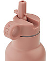 Liewood Borraccia Termica Bimbi in Acciaio con Due Tappi - 500 ml - Gatto Rosa con finitura opaca Borracce Termiche