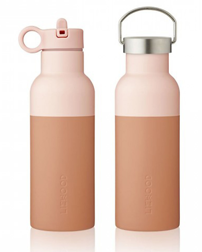 Borraccia Bottiglia Termica Thermos Caldo Freddo 500ML Acciaio Color Rosso