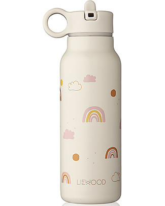 Liewood Borraccia Termica Falk Bimbi in Acciaio - 350 ml - Arcobaleno Love Mix Borracce Metallo
