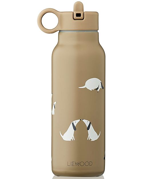 Liewood Borraccia Termica Falk Bimbi in Acciaio - 350 ml - Cane  -  Avena Borracce Termiche