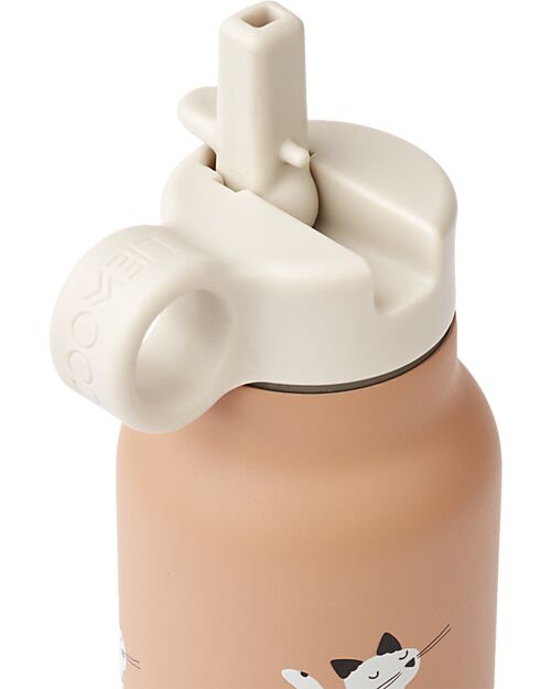 Liewood Borraccia Termica Falk Bimbi in Acciaio - 350 ml - Gatto - Tuscany Rose Borracce Termiche
