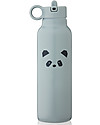 Liewood Borraccia Termica Falk Bimbi in Acciaio - 350 ml - Panda - Blu Nebbia Borracce Termiche