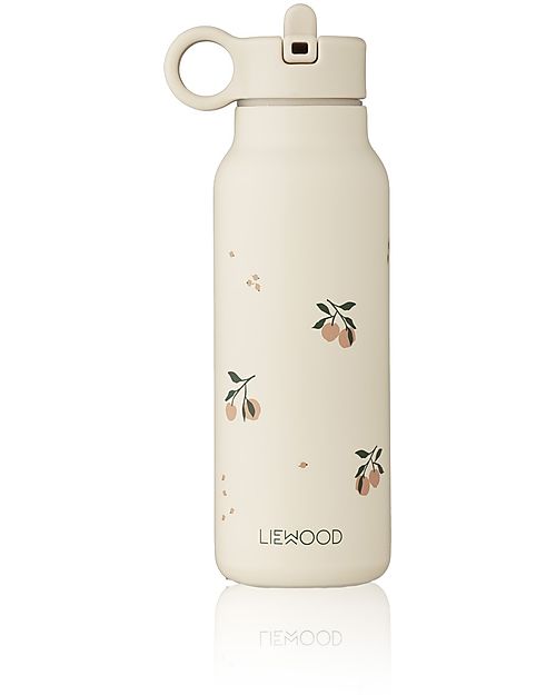 Liewood Borraccia Termica Falk Bimbi in Acciaio - 350 ml - Pesca - Beige Borracce Termiche