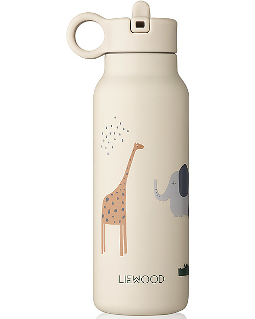 Liewood Borraccia Termica Falk Bimbi in Acciaio - 350 ml - Safari Mix - Sabbia Borracce Termiche