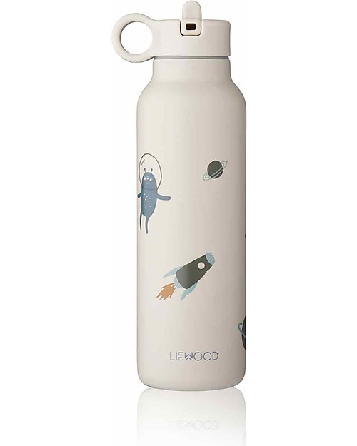 Liewood Borraccia Termica Falk Bimbi in Acciaio - 500 ml - Space Sandy Mix Borracce Termiche
