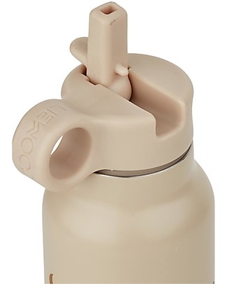 Liewood Borraccia Termica Falk in Acciaio - 250 ml - Superhero/Dune Mix - Crema Borracce Termiche