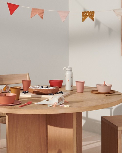 Liewood Borraccia Termica Falk in Acciaio - 350 ml - Doll/Sandy Mix - Crema Borracce Termiche