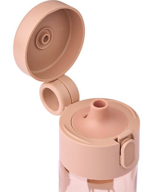 Liewood Borraccia Trasparente Clemence - 350 ml - Cani e Gatti - Sabbia Borracce non Termiche