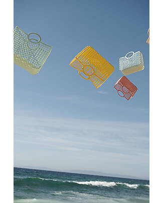 Liewood Borsa da Spiaggia in Rete Bloom - Light Peppermint - Multifunzionale! Borse Shopper