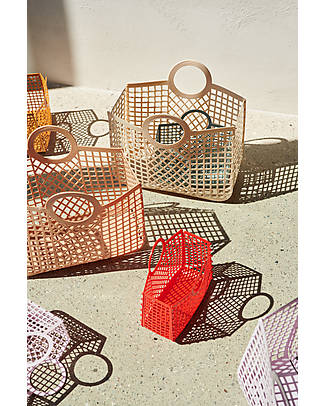 Liewood Borsa da Spiaggia in Rete Bloom - Lilla - Multifunzionale! Borse Shopper