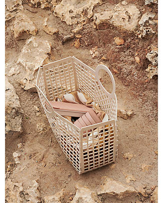 Liewood Borsa da Spiaggia in Rete Bloom - Tuscany Rose - Multifunzionale! Borse Shopper