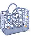 Liewood Borsa da Spiaggia in Rete Small Samantha con Charms - Lavanda - Multifunzionale! Giochi da Spiaggia