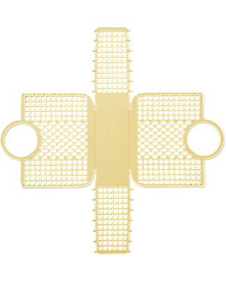 Liewood Borsa da Spiaggia in Rete Small Samantha - Lemonade - Multifunzionale! Borse Shopper
