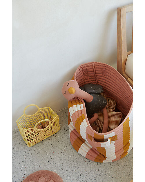 Liewood Borsa da Spiaggia in Rete Small Samantha - Lemonade - Multifunzionale! Borse Shopper