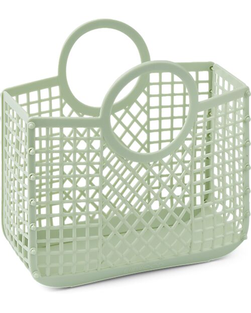 Liewood Borsa da Spiaggia in Rete Small Samantha - Light Peppermint - Multifunzionale! Borse Shopper