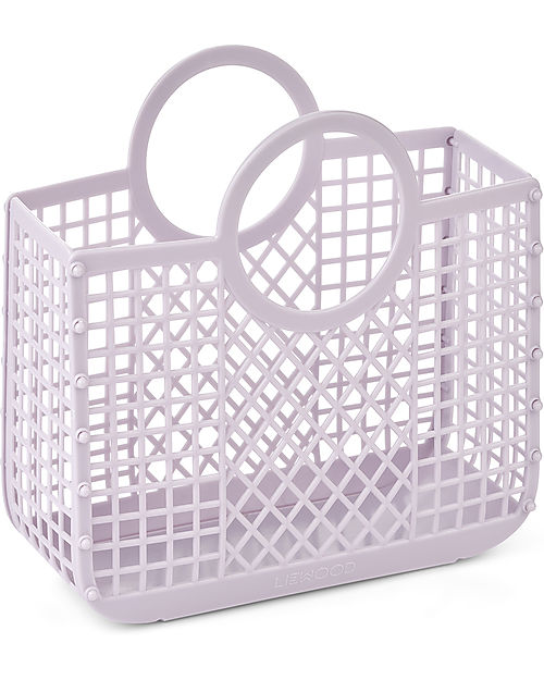 Liewood Borsa da Spiaggia in Rete Small Samantha - Lilla - Multifunzionale! Borse Shopper