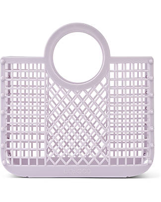 Liewood Borsa da Spiaggia in Rete Small Samantha - Lilla - Multifunzionale! Borse Shopper