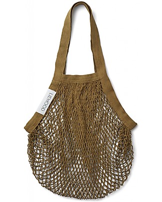 Liewood Borsa in Rete Mesi - Verde - 100% Cotone Biologico Borse Shopper