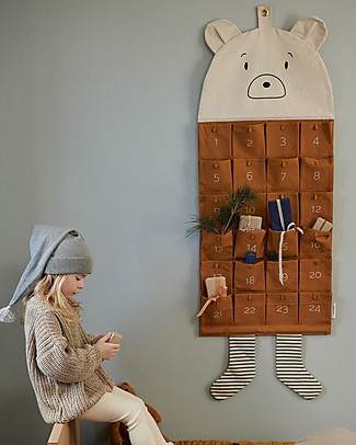 Liewood Calendario dell' Avvento Mr Bear - Caramello - Per Aspettare il Natale con Gioia! Calendari dell'Avvento