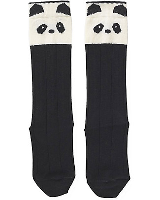 Liewood Calzini Sofia, Panda Nero e Bianco - Cotone Elasticizzato Calzini