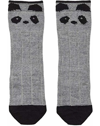 Liewood Calzini Sofia, Panda Nero e Grigio - Misto Lana Calzini