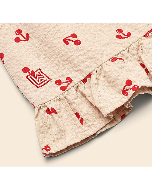 Liewood Canotta Taglio Ampio - Ciliegie - Apple Blossom - 100% Cotone Bio Canotte