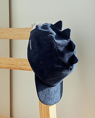 Liewood Cappellino con Visiera Cooper Dinosauro - Blu Cappelli Invernali