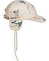 Liewood Cappellino con Visiera Opal - Creature del Mare - Sabbia - 100% Cotone Bio Cappelli Estivi
