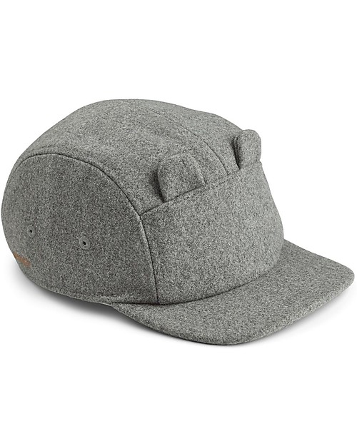 Liewood Cappellino con Visiera Reese con Orecchie Coniglio - Grigio Melange Cappelli Invernali