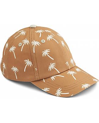 Liewood Cappellino da Baseball Danny - Palms/Almond - 100% Cotone Bio Cappelli Estivi