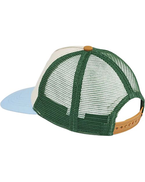 Liewood Cappellino da Baseball Della - Navy Multi Mix - 100% Cotone Bio Cappelli Estivi