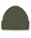 Liewood Cappellino Emilio con Logo Lavorato a Maglia - Army Brown - 100% Lana Riciclata Cappelli Invernali