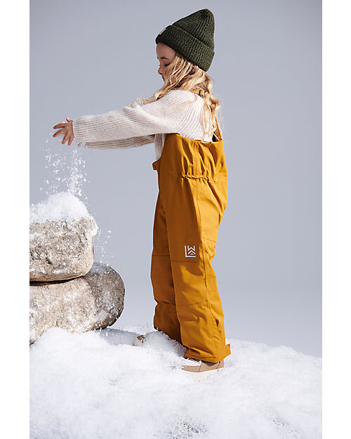 Liewood Cappellino Emilio con Logo Lavorato a Maglia - Army Brown - 100% Lana Riciclata Cappelli Invernali