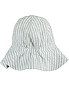 Liewood Cappellino Estivo Amelia - 100% cotone bio - Celeste e Bianco a Righe Cappelli Estivi