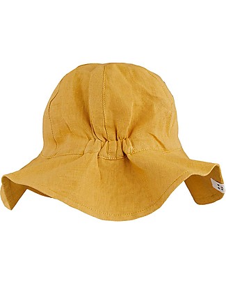 Liewood Cappellino Estivo Dorrit - Lino e Cotone Bio - Ocra Cappelli Estivi
