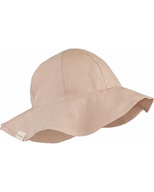 Liewood Cappellino Estivo Dorrit - Lino e Cotone Bio - Rosa Cappelli Estivi