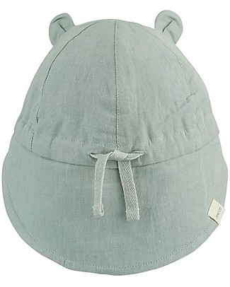 Liewood Cappellino Estivo Eric - Blu - Lino bio Cappelli Estivi