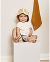 Liewood Cappellino Estivo Jack, 100% cotone bio - Righe Mostarda e Bianche Cappelli Estivi