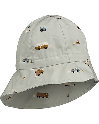 Liewood Cappellino Estivo Sunneva - Vehicles/Dove blue mix Cappelli Estivi