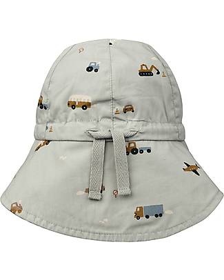 Liewood Cappellino Estivo Sunneva - Vehicles/Dove blue mix Cappelli Estivi