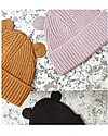 Liewood Cappellino Lavorato a Maglia con Orecchie Renè - Rosa - 100% lana Cappelli Invernali