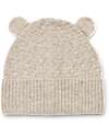 Liewood Cappellino Miller con Orecchie - Sabbia Melange - 100% Lana Riciclata Cappelli Invernali