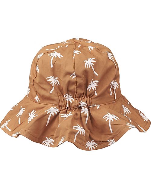 Liewood Cappellino Reversibile Amelia - Palme/Mandorla - 100% Cotone bio Cappelli Estivi